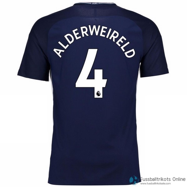 Tottenham Hotspur Trikot Auswarts Alderweireld 2017-18 Fussballtrikots Günstig